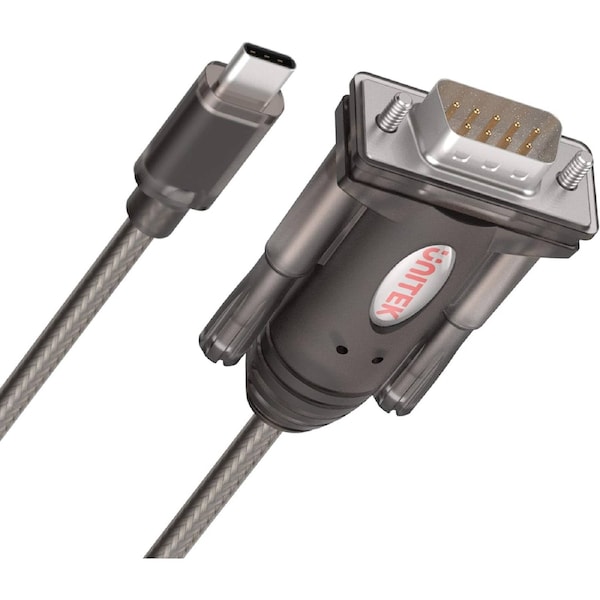 UNITEK Y-1105K USB C to Serial Converter RS-232 Cable 1.5m Serial Interface