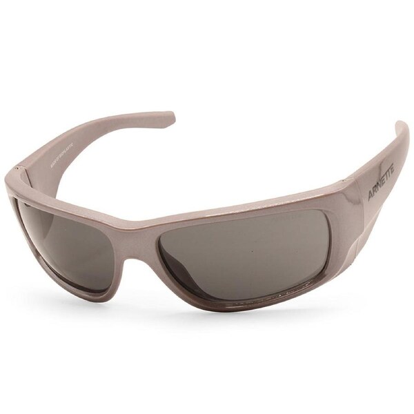 Arnette Flipside Metallic Grey/Dark Grey Men's Sports Sunglasses