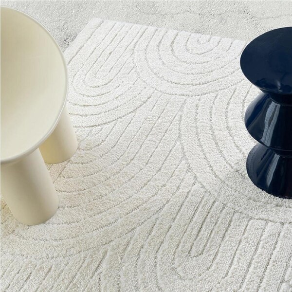 Loopsie Calvi Ivory Rainbow Rug 180cm x 120cm