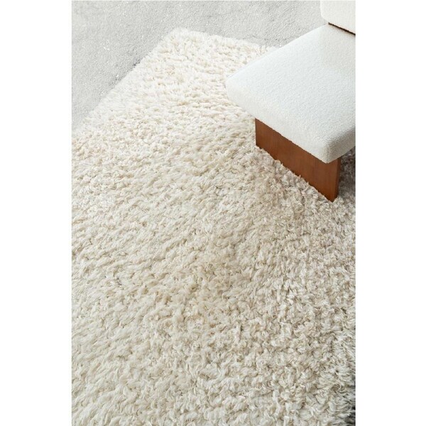 Loopsie Tamale Cream Shag Rug 290cm x 200cm