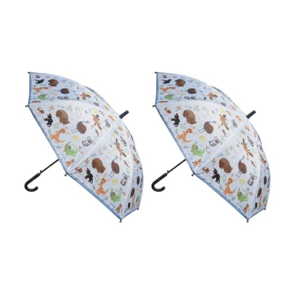2PK Koala Dream Bush Buddies Aussie Animal Kids Umbrella Blue 3y+