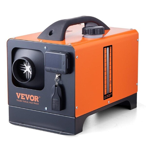 Diesel Air Heater, 12V 5KW All-on-one Diesel Heater with Remote Control and LCD Display, 5L Fuel Tank Portable Diesel Parking Heater, Rapid Heating for RV Trailer Camper Van Boat