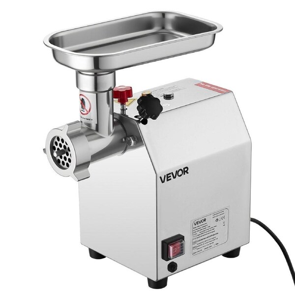 Commercial Electric Meat Grinder 4.5 Lbs/Min Sausage Stuffer Maker Kitchen