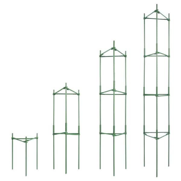 4 Packs Tomato Cages for Garden 1620 mm Tomato Plant Stakes Support Cage