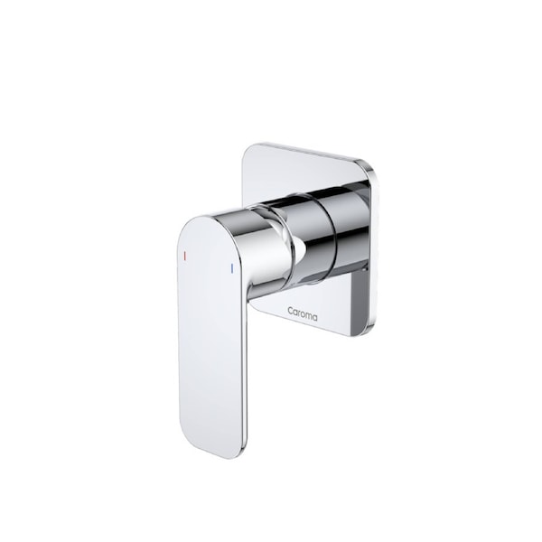 Caroma Luna Brass Bath and Shower Mixer Polished Chrome