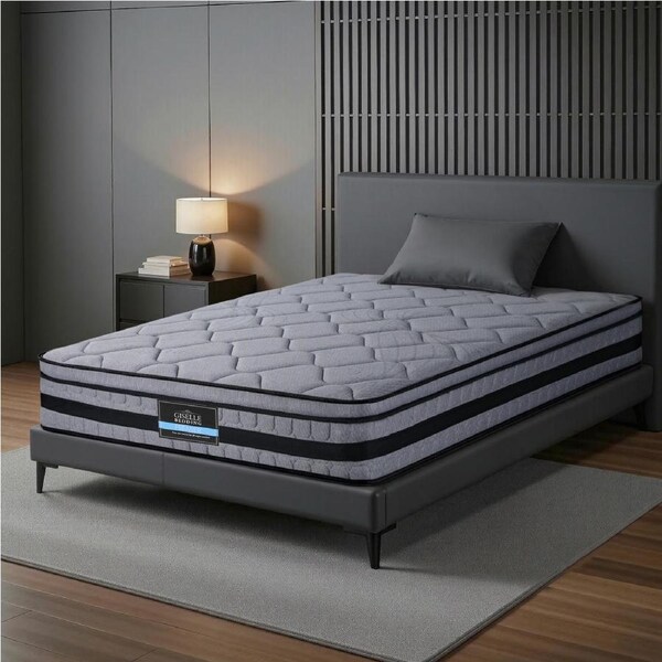 Giselle Bedding 34cm Single Mattress Hybrid Pocket Spring Bed Mattress
