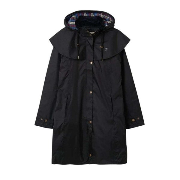 Lighthouse Clothing Ladies Outrider Jacket Coat 3/4 Length Black 8