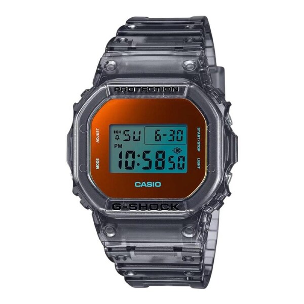 Casio G-Shock DW-5600TLS-8D Mens Watch Grey Dial Resin Band Digital 200M