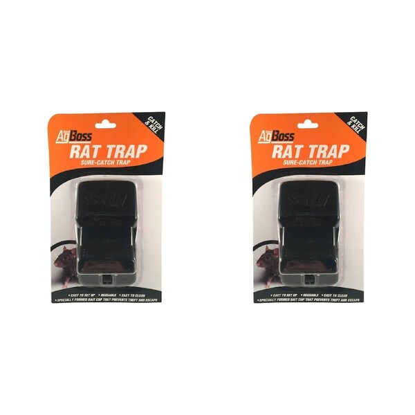 AgBoss 2 Pack Sure-Catch Rat Trap - 300215