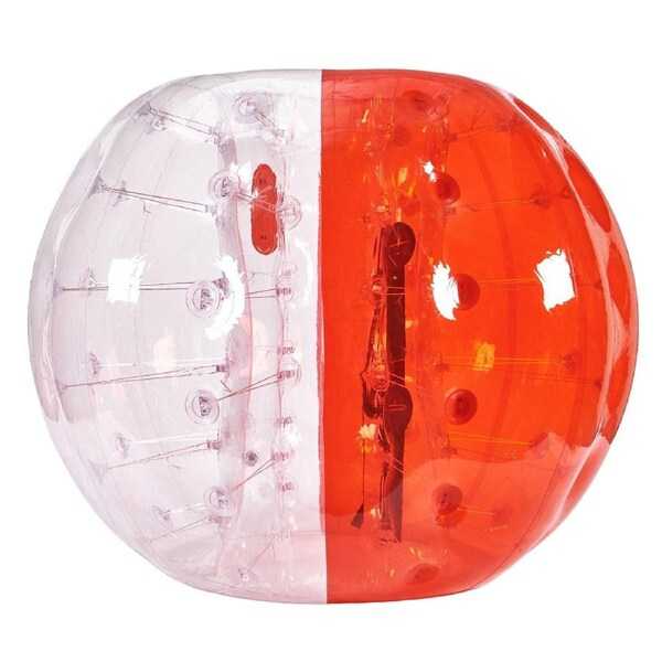 Inflatable Bumper Ball 1-Pack, 5FT/1.5M Body Sumo Zorb Balls for Teen & Adult, 0.8mm Thick PVC Human Hamster Bubble Balls for Outdoor Team Gaming Play, Bumper Bopper Toys for Garden, Yard, Park
