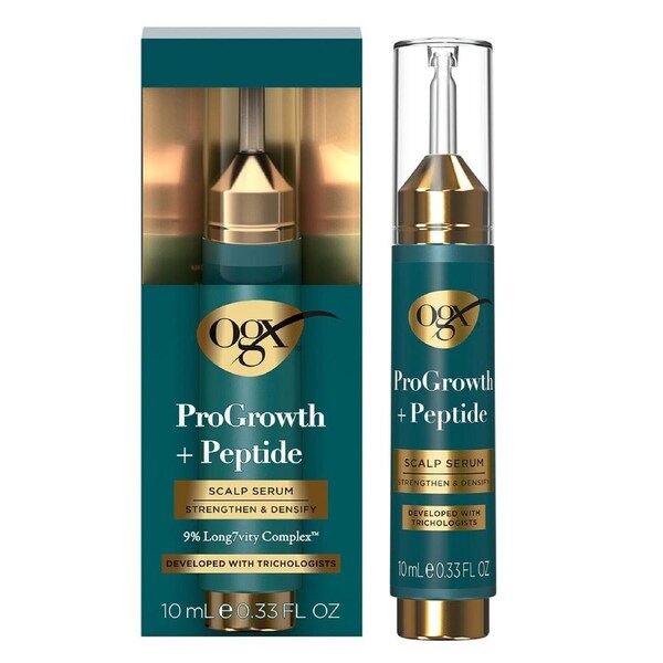 OGX ProGrowth+Peptide Scalp Serum 10mL