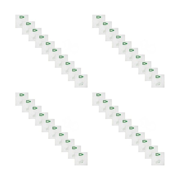 4PK 10pc Numatic Hepaflo Vacuum Bags NVM5BH Cleaner Parts/Accessories White