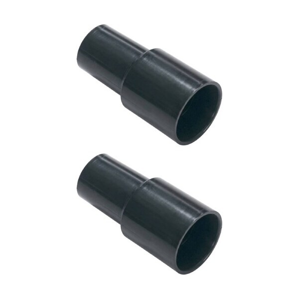 2PK Numatic 38mm Tube Set Adaptor To Suit 32mm Vacuum Cleaner Accessories Black