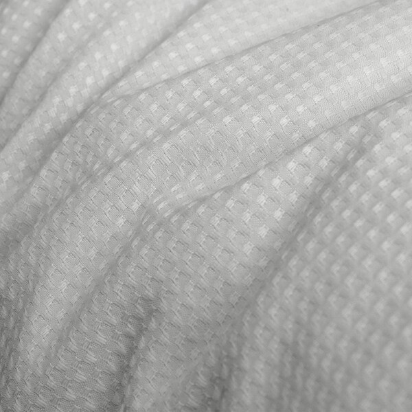 Ardor Florence Waffle Silver Quilt Cover Set Queen - Soft Polyester, Machine Washable