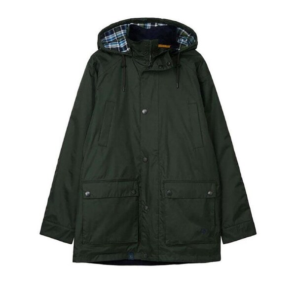 Lighthouse Clothing Mens Oxford Outdoors Jacket Coat Hunter Green L