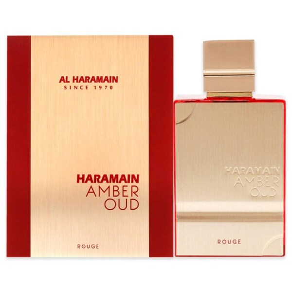 Amber Oud - Rouge by Al Haramain for Men - 2 oz EDP Spray 2 oz