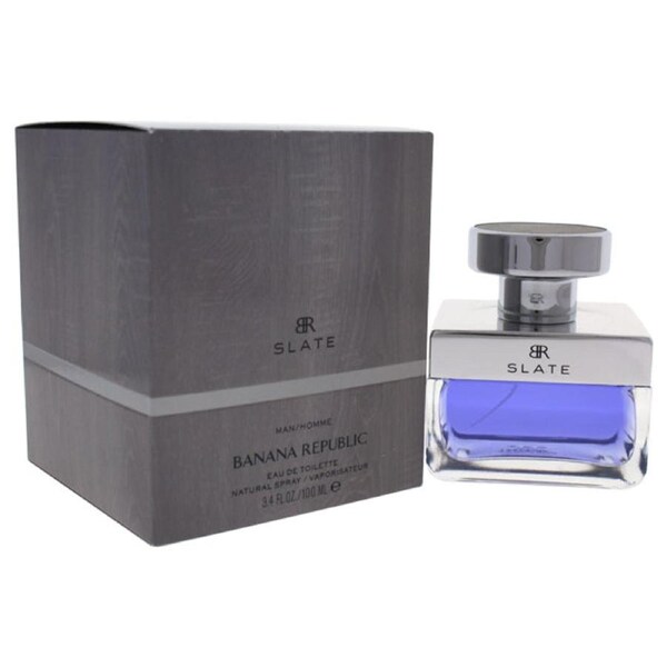 Banana Republic Slate by Banana Republic for Men - 3.4 oz EDT Spray 3.4 oz