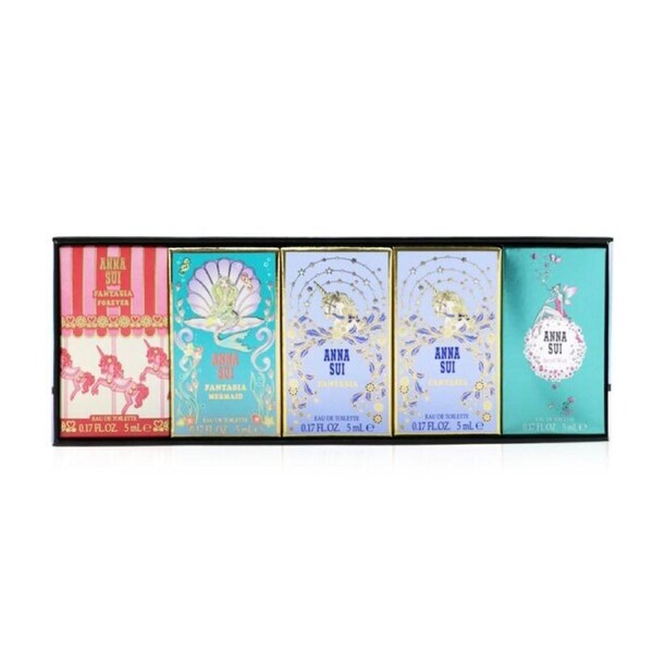 Anna Sui Compact Miniature Fragrance Coffret 5pcs 5pcs