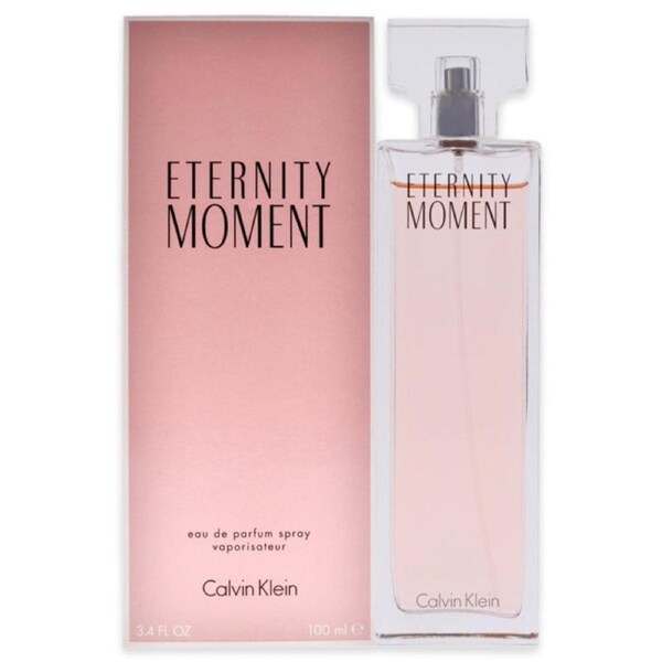 Eternity Moment by Calvin Klein for Women - 3.4 oz EDP Spray 3.4 oz