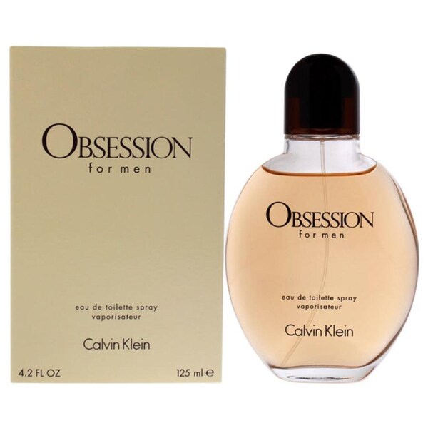 Obsession by Calvin Klein for Men - 4.2 oz EDT Spray 4.2 oz