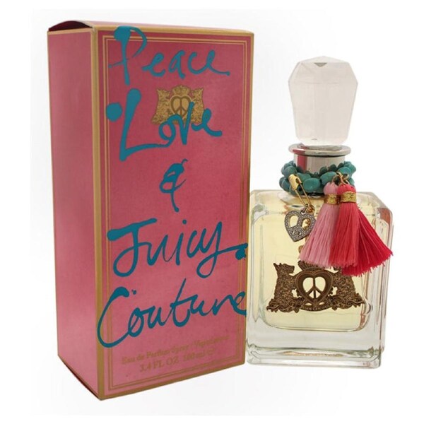 Peace Love & Juicy Couture by Juicy Couture for Women - 3.4 oz EDP Spray 3.4 oz