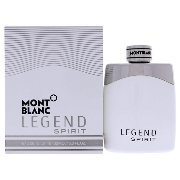 Legend Spirit by Mont Blanc for Men - 3.3 oz EDT Spray 3.3 oz