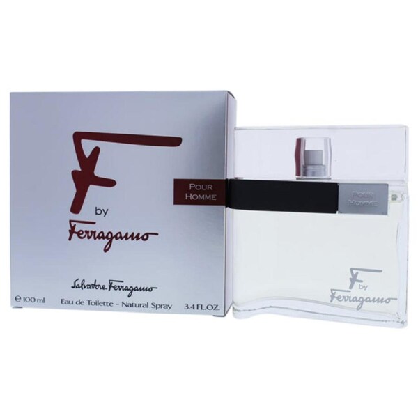 F Pour Homme by Salvatore Ferragamo for Men - 3.4 oz EDT Spray 3.4 oz