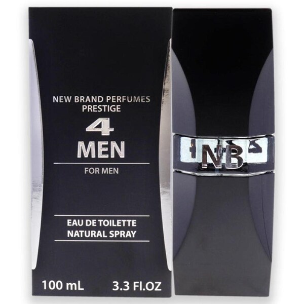 4 Men by New Brand for Men - 3.3 oz EDT Spray 3.3 oz