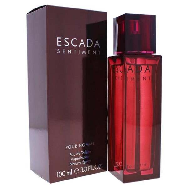 Escada Sentiment by Escada for Men - 3.3 oz EDT Spray 3.3 oz