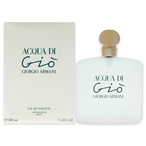 Acqua Di Gio by Giorgio Armani for Women - 3.4 oz EDT Spray 3.4 oz