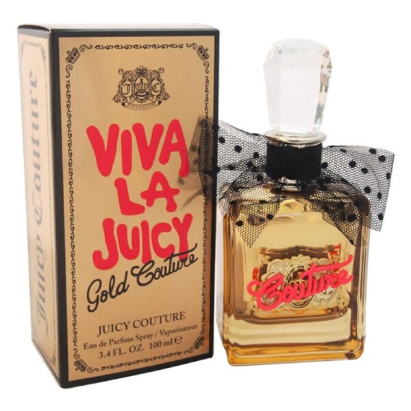 Viva La Juicy Gold Couture by Juicy Couture for Women - 3.4 oz EDP Spray 3.4 oz