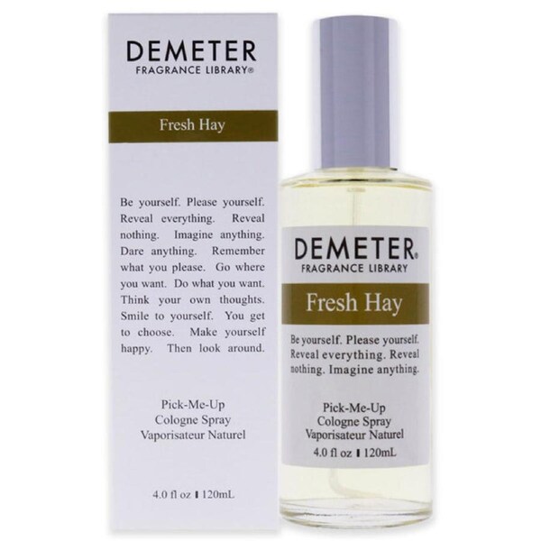 Fresh Hay by Demeter for Women - 4 oz Cologne Spray 4 oz
