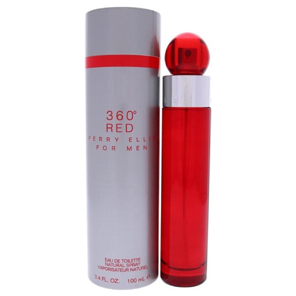 360 Red by Perry Ellis for Men - 3.4 oz EDT Spray 3.4 oz