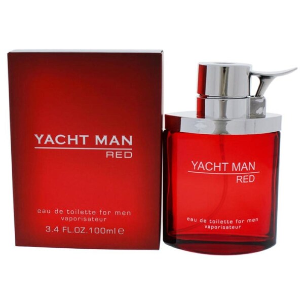 Myrurgia Yacht Man Red by Myrurgia for Men - 3.4 oz EDT Spray 3.4 oz