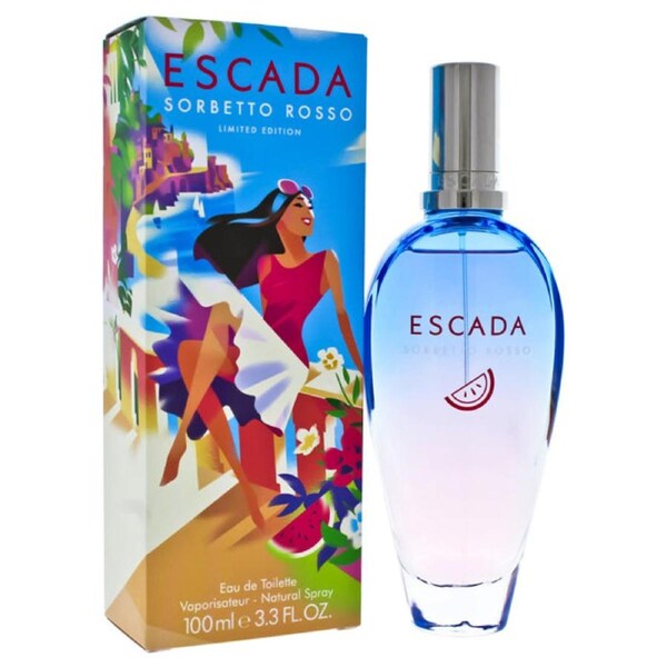 Sorbetto Rosso - Limited Edition by Escada for Women - 3.3 oz EDT Spray 3.3 oz