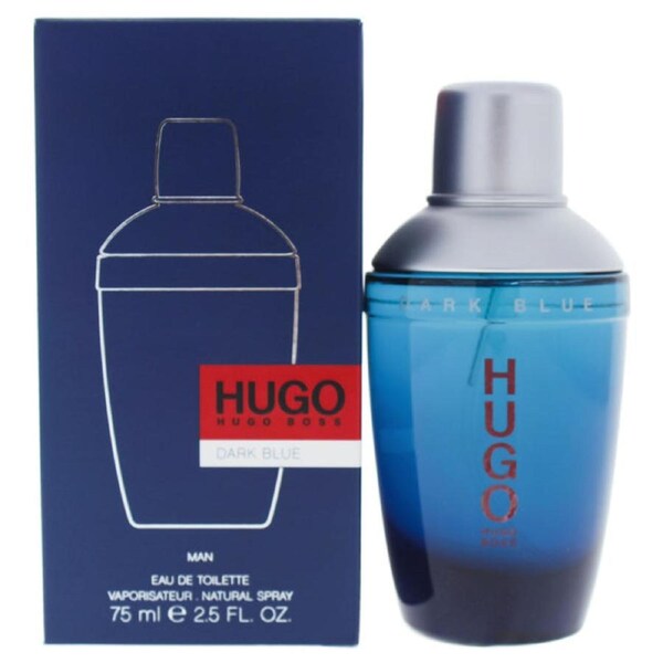 Hugo Dark Blue by Hugo Boss for Men - 2.5 oz EDT Spray 2.5 oz