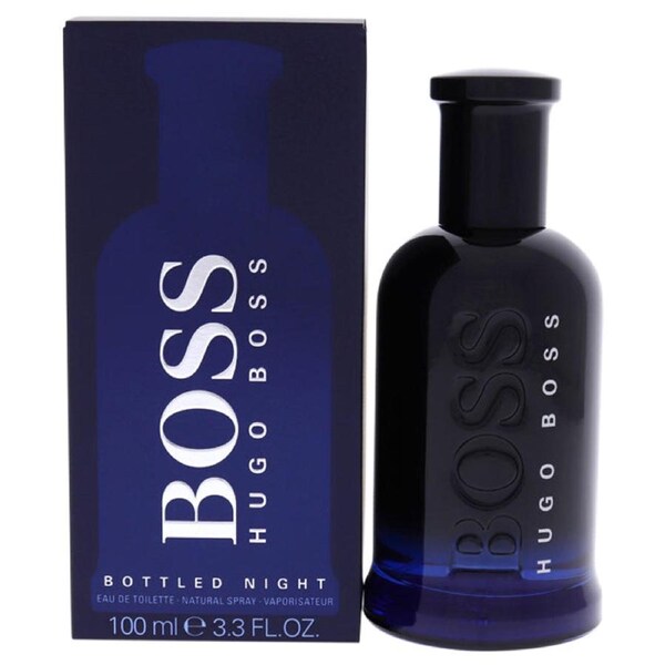 Boss Bottled Night by Hugo Boss for Men - 3.3 oz EDT Spray 3.3 oz