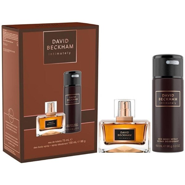 David Beckham Intimately 2pc Set - Eau De Toilette & Deo 150ml 75ml Eau De Toilette & Deo / 150ml 75ml