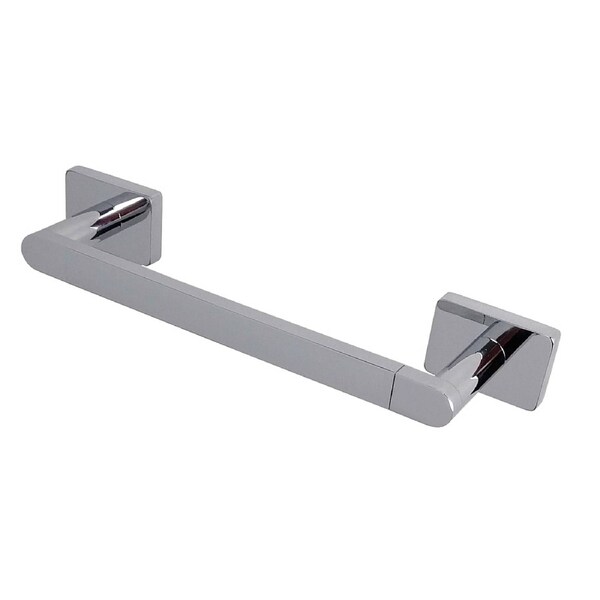 Barelli Rigoni 288mm Chrome Plated Zinc Alloy Double Base Towel Bar