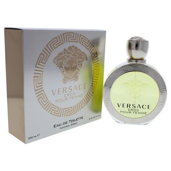 Versace Versace Eros Pour Femme by Versace for Women - 3.4 oz EDT Spray 3.4 oz