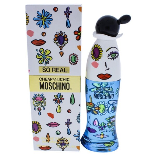 Moschino Cheap And Chic So Real by Moschino for Women - 3.4 oz EDT Spray 3.4 oz