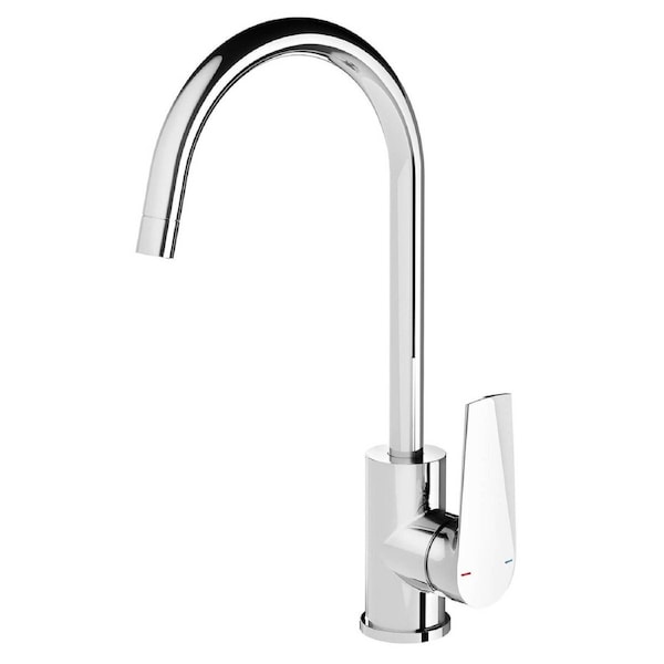 Phoenix Bailey Sink Mixer, Chrome, Brass, 4 Star WELS, Lever