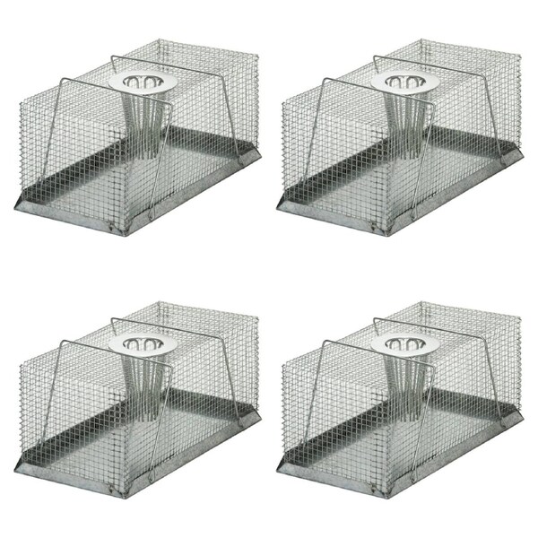 AgBoss 4 Pack Live Multi-Catch Mouse Trap - 300100