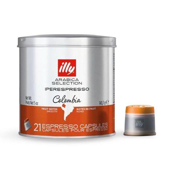 Illy Arabica Selection iPerespresso Capsules Colombia 21 Pack
