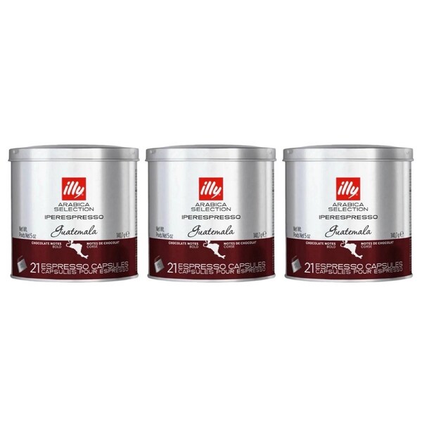 Illy Arabica Selection iPerespresso Capsules Guatemala 63 Pack (3 x 21)