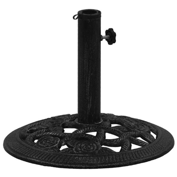 Umbrella Base Black 40x40x32 cm Cast Iron vidaXL