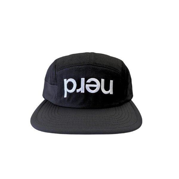 nerd belt Hat Black (Flipped)