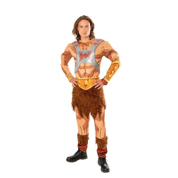 He-Man Motu Revelation Deluxe Adult Men Costume Dress Up Cosplay XL