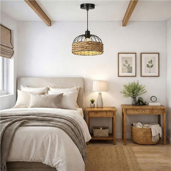 Emitto Small Ceiling Light Shade Vintage Lamp Shade Light Cover Pendant Decor