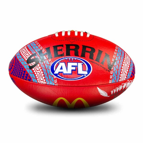 Sir Doug Nicholls Round Replica Game Ball (RED)